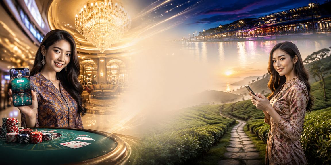 Perbandingan visual permainan baccarat dan blackjack di kasino Malaysia